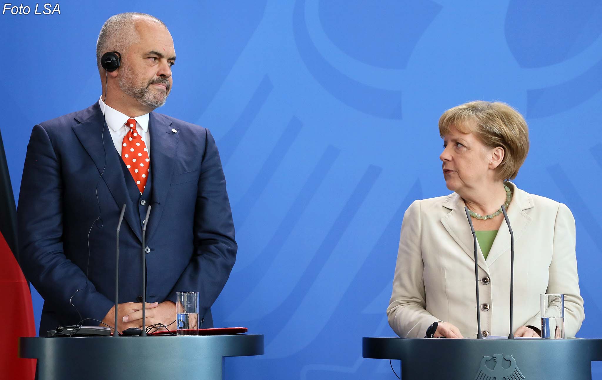 Axhenda e takimeve në Berlin, Rama “kokë më kokë” me Merkel