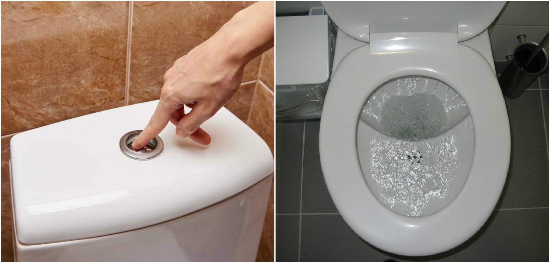 Zbrazja e tualetit mund të ngrejë viruse në ajër deri në 90 centimetra