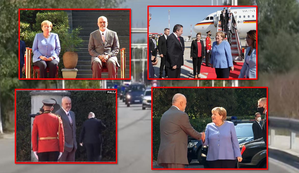 Përfundon takimi mes Ramës dhe Merkel, ende asnjë detaj për çfarë diskutuan