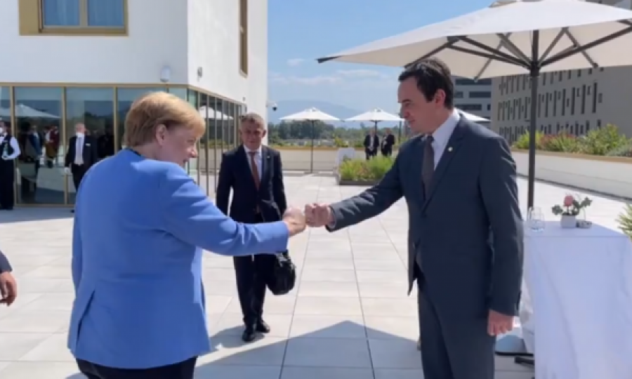 Kryeministri Kurti takohet me Angela Merkel në Tiranë