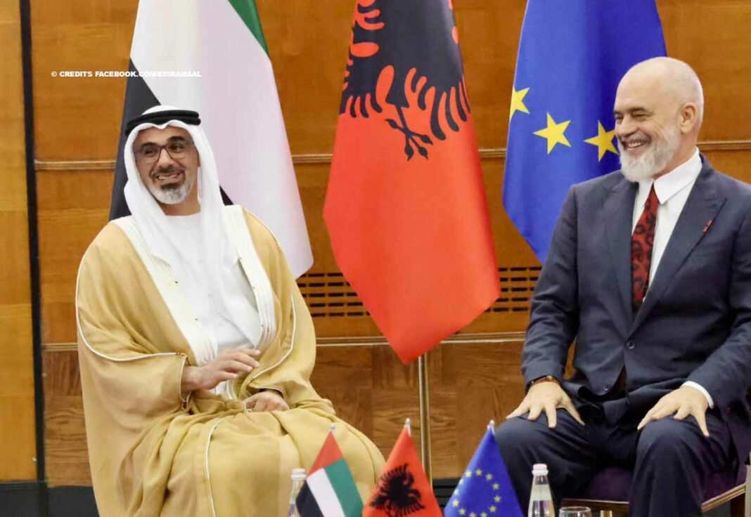 Rama pret në Kryeministri Princin e Kurorës së Emirateve Arabe