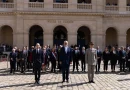 Rama pritet me nderime ushtarake në Francë