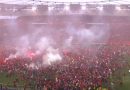 VIDEO/ Festë “e çmendur” te Leverkusen në dhomat e zhveshjes